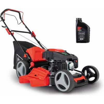 Scheppach Tondeuse Thermique autotractée MS225-53 Moteur 6 CV / 4,4 KW Largeur de coupe 53 cm Hauteur de coupe réglable Panier 65 l Fonctions mulching et nettoyage Huile moteur incluse - Publicité Scheppach Tondeuse Thermique autotractée MS225-53 Moteur 6 CV / 4,4 KW Largeur de coupe 53 cm Hauteur de coupe réglable Panier 65 l Fonctions mulching et nettoyage Huile moteur incluse - Publicité