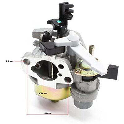 WilTec Pièce détachée LIFAN Carburateur pour moteur à essence 6,5 CV - Publicité WilTec Pièce détachée LIFAN Carburateur pour moteur à essence 6,5 CV - Publicité