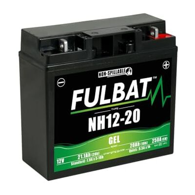 Fulbat BATTERIE TONDEUSE SLA12-20 12V 20AH 180A - Publicité Fulbat BATTERIE TONDEUSE SLA12-20 12V 20AH 180A - Publicité