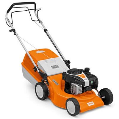 Stihl Tondeuse à gazon à essence RM 248 T - Publicité Stihl Tondeuse à gazon à essence RM 248 T - Publicité