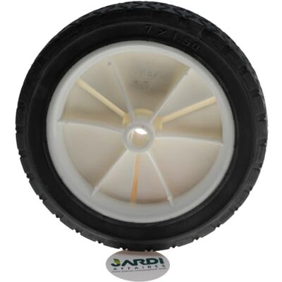 Jardiaffaires Roue pour tondeuse à gazon diamètre 200mm alésage 12.7mm - Publicité Jardiaffaires Roue pour tondeuse à gazon diamètre 200mm alésage 12.7mm - Publicité