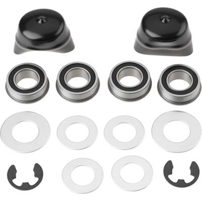 Axis Kit de roulement de roue avant AM127304 pour tondeuse à gazon compatible avec Craftsman T GT LT YTS, M123811, AM118315, AM35443 - Publicité Axis Kit de roulement de roue avant AM127304 pour tondeuse à gazon compatible avec Craftsman T GT LT YTS, M123811, AM118315, AM35443 - Publicité