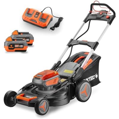Fuxtec Tondeuse à Gazon sans Fil 40V (2x20V) E2RM51 Autotractée, Mulching et Éjection latérale Set Batteries 2x4Ah et Chargeur Largeur De Coupe 51cm, 50L, Hauteur De Coupe 30-90mm - Publicité Fuxtec Tondeuse à Gazon sans Fil 40V (2x20V) E2RM51 Autotractée, Mulching et Éjection latérale Set Batteries 2x4Ah et Chargeur Largeur De Coupe 51cm, 50L, Hauteur De Coupe 30-90mm - Publicité