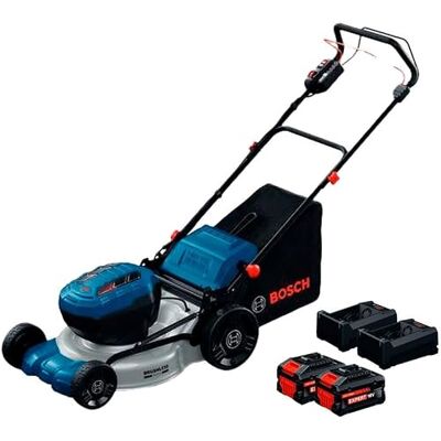 Bosch Pro Tondeuse à gazon autotractée sans-fil GRA18V2-46SP largeur de coupe: 46cm, hauteur de coupe: 30-70mm, sac de ramassage en tissu 60l, accessoire de mulching, batterie & chargeur - Publicité Bosch Pro Tondeuse à gazon autotractée sans-fil GRA18V2-46SP largeur de coupe: 46cm, hauteur de coupe: 30-70mm, sac de ramassage en tissu 60l, accessoire de mulching, batterie & chargeur - Publicité