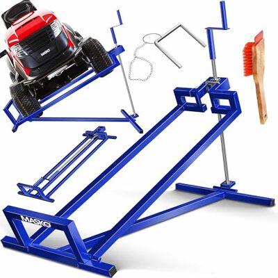 MASKO - Lift - 400 kg - pliable - élévateur de tondeuse - Publicité MASKO - Lift - 400 kg - pliable - élévateur de tondeuse - Publicité