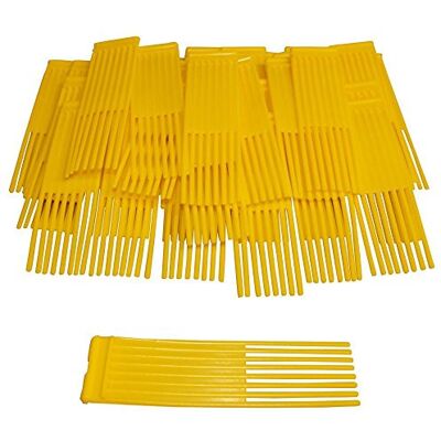 RocwooD Lot de 79 brosses jaunes pour tracteur à gazon Westwood Countax Power Sweeper - Publicité RocwooD Lot de 79 brosses jaunes pour tracteur à gazon Westwood Countax Power Sweeper - Publicité