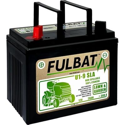 Fulbat BATTERIE TONDEUSE U1-9 SLA (12N24-4A) 12V 28AH 300A - Publicité Fulbat BATTERIE TONDEUSE U1-9 SLA (12N24-4A) 12V 28AH 300A - Publicité