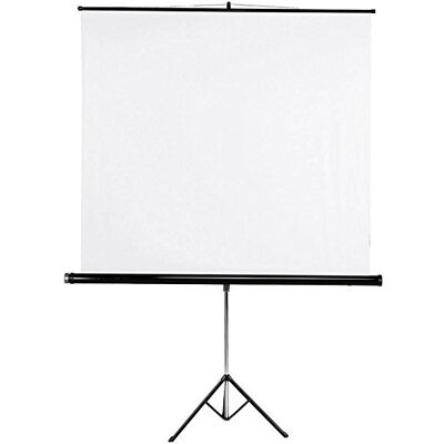 Hama Écran de projection sur pied (125 cm x 125 cm) Blanc - Publicité Hama Écran de projection sur pied (125 cm x 125 cm) Blanc - Publicité