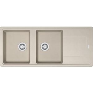 Franke Évier de cuisine Evier TITAN FRADURA TTD621 Beige (sous meuble 80cm) 1160x500x190mm - Publicité Franke Évier de cuisine Evier TITAN FRADURA TTD621 Beige (sous meuble 80cm) 1160x500x190mm - Publicité