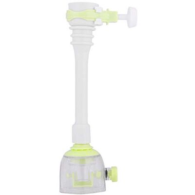 Zerodis Rallonge Robinet Cuisine Tête de Robinet de Cuisine 360 Pivotant Economiseur D'eau pour Robinet Evier de Cuisine Filtre Extension(18cm-Green) - Publicité Zerodis Rallonge Robinet Cuisine Tête de Robinet de Cuisine 360 Pivotant Economiseur D'eau pour Robinet Evier de Cuisine Filtre Extension(18cm-Green) - Publicité