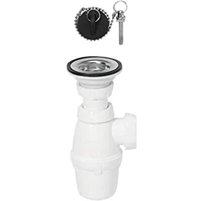 Wirquin 30723224 Kit Bonde Siphon Lavabo Tout-En-Un Ø32 mm Chromé - Publicité Wirquin 30723224 Kit Bonde Siphon Lavabo Tout-En-Un Ø32 mm Chromé - Publicité