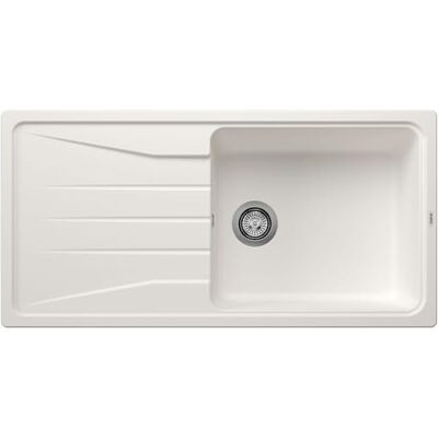 Blanco Sona 6 S Silgranit PuraDur Évier de cuisine encastrable et réversible Gris anthracite, blanc, 519692 - Publicité Blanco Sona 6 S Silgranit PuraDur Évier de cuisine encastrable et réversible Gris anthracite, blanc, 519692 - Publicité