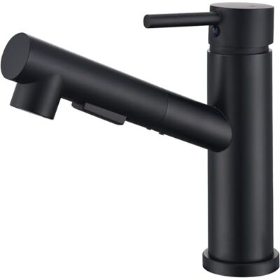 HOMELODY cuisine robinet noir extensible salle de bain douchette jet d'eau, levier unique évier - Publicité HOMELODY cuisine robinet noir extensible salle de bain douchette jet d'eau, levier unique évier - Publicité