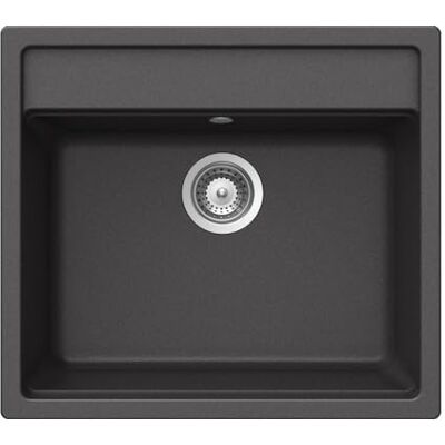Schock - Nemo N-100 Onyx - 57 x 51 cm - Granite Quartz - Évier de cuisine - Publicité Schock - Nemo N-100 Onyx - 57 x 51 cm - Granite Quartz - Évier de cuisine - Publicité