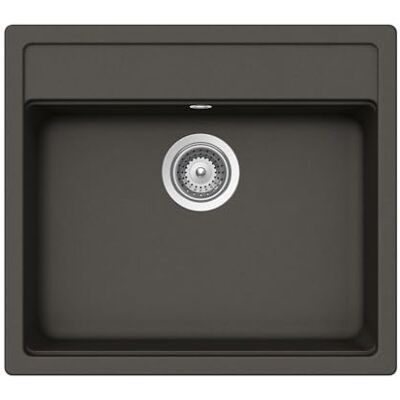 Schock CRISTALITE Évier de cuisine, en granit gris, 57 x 51 cm, à partir de 60 cm de large, asphalte - Publicité Schock CRISTALITE Évier de cuisine, en granit gris, 57 x 51 cm, à partir de 60 cm de large, asphalte - Publicité
