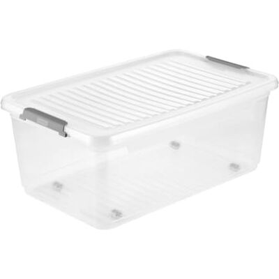 keeeper leo clipbox+rouleaux ; 37L, Nature (Transparent) - Publicité keeeper leo clipbox+rouleaux ; 37L, Nature (Transparent) - Publicité