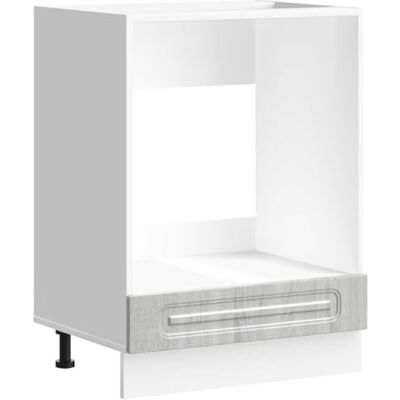 vidaXL Armoire à four Kalmar sonoma gris bois d ingénierie - Publicité vidaXL Armoire à four Kalmar sonoma gris bois d ingénierie - Publicité