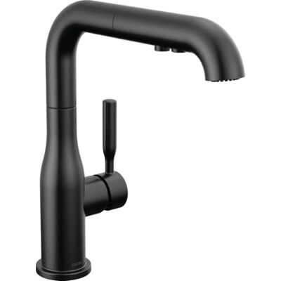 Delta Almari Mitigeur Robinet de cuisine extractible avec pulvérisateur extractible, robinet d'évier de cuisine avec station d'accueil magnétique, noir mat 16943-BL-DST - Publicité Delta Almari Mitigeur Robinet de cuisine extractible avec pulvérisateur extractible, robinet d'évier de cuisine avec station d'accueil magnétique, noir mat 16943-BL-DST - Publicité