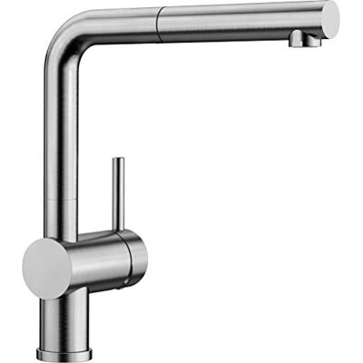 Blanco Linus-S 517184 Robinet de Cuisine Moderne avec Bec Extractible Haute Pression Acier Inoxydable Brossé - Publicité Blanco Linus-S 517184 Robinet de Cuisine Moderne avec Bec Extractible Haute Pression Acier Inoxydable Brossé - Publicité
