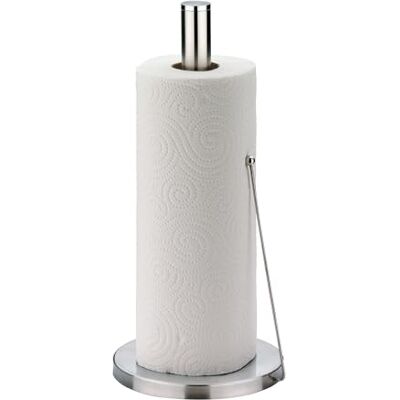 kela Porte-Rouleau de Cuisine Vertical, également pour Rouleaux épais, Porte-Rouleau de Papier Hauteur 33,5 cm, Rollo, Acier Inoxydable Mat - Publicité kela Porte-Rouleau de Cuisine Vertical, également pour Rouleaux épais, Porte-Rouleau de Papier Hauteur 33,5 cm, Rollo, Acier Inoxydable Mat - Publicité