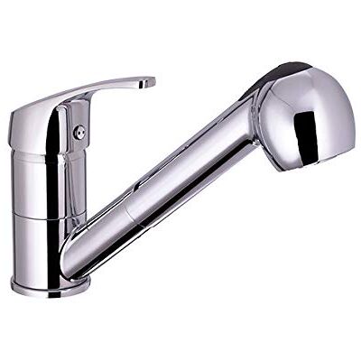 Eurosanit - Robinet de Cuisine Chrome avec Douche Détachable - Robinet de Cuisine - Publicité Eurosanit - Robinet de Cuisine Chrome avec Douche Détachable - Robinet de Cuisine - Publicité