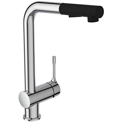 Ideal Standard – Ceralook Mitigeur d'évier à bec haut orientable et extractible 2 fonctions Chromé - Publicité Ideal Standard – Ceralook Mitigeur d'évier à bec haut orientable et extractible 2 fonctions Chromé - Publicité