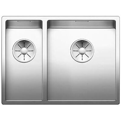 Blanco 521610 Évier de cuisine en acier inoxydable CLARON 340/180-U Couleur/Finition : acier inoxydable - Publicité Blanco 521610 Évier de cuisine en acier inoxydable CLARON 340/180-U Couleur/Finition : acier inoxydable - Publicité