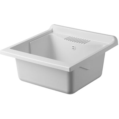 Negrari Baignoire en résine PP pour évier, résistant à l'humidité, résistant aux acides courants, kit d'échappement inclus, intérieur et extérieur, L60 x P60 x H30 cm, blanc - Publicité Negrari Baignoire en résine PP pour évier, résistant à l'humidité, résistant aux acides courants, kit d'échappement inclus, intérieur et extérieur, L60 x P60 x H30 cm, blanc - Publicité