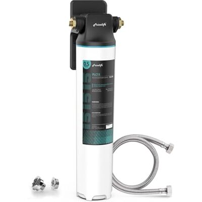 FRIZZLIFE SW15 Système de filtrage de l'eau sous l'évier, certifié NSF/ANSI 53&42, réduit à 99,99% le plomb, le chlore, le mauvais goût et les odeurs, filtre à eau à connexion directe, 0,5 micron - Publicité FRIZZLIFE SW15 Système de filtrage de l'eau sous l'évier, certifié NSF/ANSI 53&42, réduit à 99,99% le plomb, le chlore, le mauvais goût et les odeurs, filtre à eau à connexion directe, 0,5 micron - Publicité