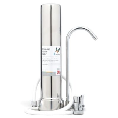 DOULTON Systèmes de filtration d'eau de comptoir en chromés Biotect Ultra Réduit les contaminants, finition chromée, robinet filtrant avec cartouche Biotect Ultra Ceramic - Publicité DOULTON Systèmes de filtration d'eau de comptoir en chromés Biotect Ultra Réduit les contaminants, finition chromée, robinet filtrant avec cartouche Biotect Ultra Ceramic - Publicité