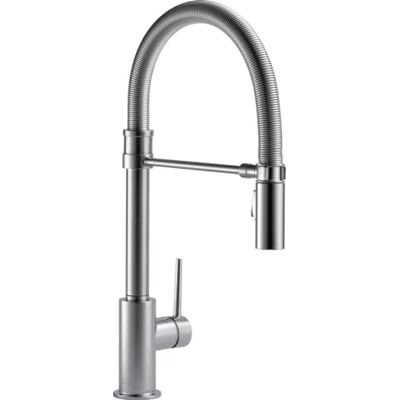 Delta 9659-AR-DST Trinsic Robinet de Cuisine rétractable à poignée Unique, Acier Inoxydable Arctique, Normal - Publicité Delta 9659-AR-DST Trinsic Robinet de Cuisine rétractable à poignée Unique, Acier Inoxydable Arctique, Normal - Publicité