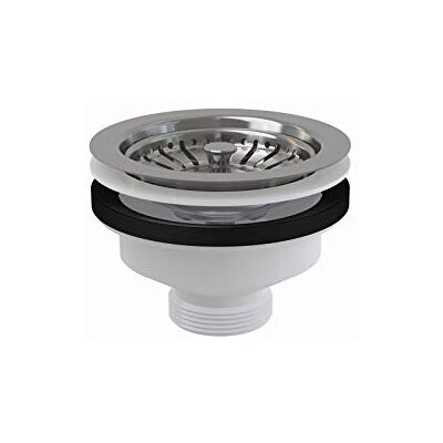 ALCADRAIN SK Alcadrain Accessoire - Drain d'évier 6/4", grille en acier inoxydable - Publicité ALCADRAIN SK Alcadrain Accessoire - Drain d'évier 6/4", grille en acier inoxydable - Publicité