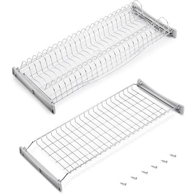 Emuca Égouttoir Suspendu Suprastar pour Assiettes et Verres, Largeur intérieur Module 660-670mm, chromée, Acier - Publicité Emuca Égouttoir Suspendu Suprastar pour Assiettes et Verres, Largeur intérieur Module 660-670mm, chromée, Acier - Publicité