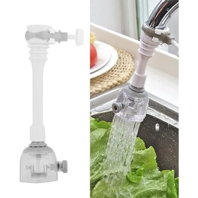 Zerodis - Faucet Extender - Gris - 18cm - Faucet extension - Publicité Zerodis - Faucet Extender - Gris - 18cm - Faucet extension - Publicité