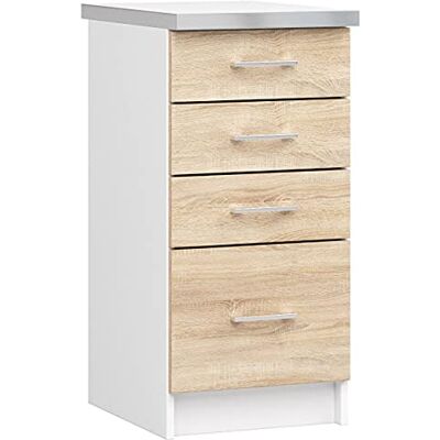 AKORD Meuble de Cuisine Fonctionnelle Durable Design Moderne pour Grandes et Petites Cuisines Facile d'entretien Küchenzeile mit Arbeitsplatte 82x40 cm - Publicité AKORD Meuble de Cuisine Fonctionnelle Durable Design Moderne pour Grandes et Petites Cuisines Facile d'entretien Küchenzeile mit Arbeitsplatte 82x40 cm - Publicité