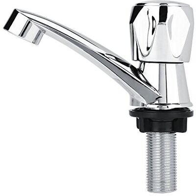 Zerodis Robinet ABS Moderne avec Finition Chromée, Accessoires pour la Maison, Salle de Bain, Évier, Cuisine, Lave-mains, 3 Types de Poignées en Option - Publicité Zerodis Robinet ABS Moderne avec Finition Chromée, Accessoires pour la Maison, Salle de Bain, Évier, Cuisine, Lave-mains, 3 Types de Poignées en Option - Publicité
