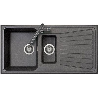 Plados Évier SP0991 à une grande baignoire, plus une petite baignoire, plus égouttoir - Publicité Plados Évier SP0991 à une grande baignoire, plus une petite baignoire, plus égouttoir - Publicité