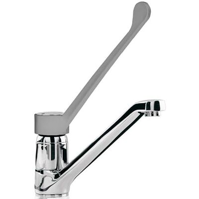 Combisteel - Robinet Mitigeur avec Commande à Coude - Publicité Combisteel - Robinet Mitigeur avec Commande à Coude - Publicité