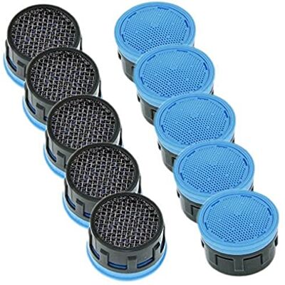 Neoperl Perlator Longlife Lot de 10 robinets d'aération, pour robinet M24 M22, filtre de cuisine, pour évier de lavabo, économie d'eau et raccord rapide - Publicité Neoperl Perlator Longlife Lot de 10 robinets d'aération, pour robinet M24 M22, filtre de cuisine, pour évier de lavabo, économie d'eau et raccord rapide - Publicité