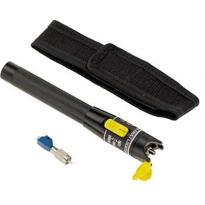 KALEA-INFORMATIQUE Testeur pour Fibre Optique Visual Fault locator VFL puissance 100mW portée 100 à 120km, fourni avec adaptateur FC LC - Publicité KALEA-INFORMATIQUE Testeur pour Fibre Optique Visual Fault locator VFL puissance 100mW portée 100 à 120km, fourni avec adaptateur FC LC - Publicité