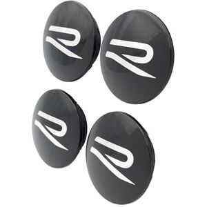 Volkswagen 000071213F Lot de 4 enjoliveurs dynamiques avec Logo R Noir/chromé - Publicité Volkswagen 000071213F Lot de 4 enjoliveurs dynamiques avec Logo R Noir/chromé - Publicité