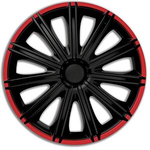 AUTO-STYLE Jeu d'enjoliveurs Nero R 13-inch noir/rouge - Publicité AUTO-STYLE Jeu d'enjoliveurs Nero R 13-inch noir/rouge - Publicité