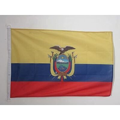 Az Flag - Pavillon Nautique Equateur 45x30cm - Equateur - 45x30 cm - drapeau - Publicité Az Flag - Pavillon Nautique Equateur 45x30cm - Equateur - 45x30 cm - drapeau - Publicité