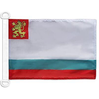 AZ FLAG Pavillon Pavillon de guerre Bulgarie 45x30 cm Anneaux Plastique Usage extérieur et nautique Pavillon nautique bulgare résistant aux intempéries avec coutures doubles et bords renforcés - Publicité AZ FLAG Pavillon Pavillon de guerre Bulgarie 45x30 cm Anneaux Plastique Usage extérieur et nautique Pavillon nautique bulgare résistant aux intempéries avec coutures doubles et bords renforcés - Publicité