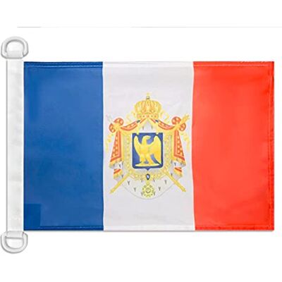 AZ FLAG Pavillon nautique France Second Empire 1852-1870 45x30cm Drapeau de bateau français Napoleon III 30 x 45 cm - Publicité AZ FLAG Pavillon nautique France Second Empire 1852-1870 45x30cm Drapeau de bateau français Napoleon III 30 x 45 cm - Publicité