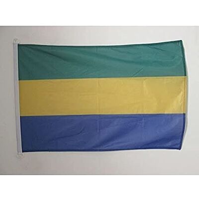 AZ FLAG Pavillon Gabon 45x30 cm Gabonais Maille Bloquée Anneaux Plastique Usage extérieur et nautique Pavillon nautique résistant aux intempéries avec coutures doubles et bords renforcés - Publicité AZ FLAG Pavillon Gabon 45x30 cm Gabonais Maille Bloquée Anneaux Plastique Usage extérieur et nautique Pavillon nautique résistant aux intempéries avec coutures doubles et bords renforcés - Publicité