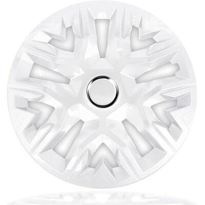 NRM Perfecto White Lot de 4 enjoliveurs 15" pour jantes en acier Enjoliveurs 15" Blanc Set de 4 - Publicité NRM Perfecto White Lot de 4 enjoliveurs 15" pour jantes en acier Enjoliveurs 15" Blanc Set de 4 - Publicité