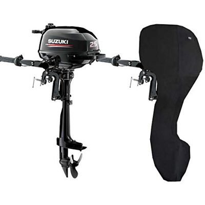Oceansouth Housses complètes sur mesure pour moteur hors-bord Suzuki (DF2.5 1CYL 68cc (de 2006 à 2024), longueur de jambe : 38,1 cm) - Publicité Oceansouth Housses complètes sur mesure pour moteur hors-bord Suzuki (DF2.5 1CYL 68cc (de 2006 à 2024), longueur de jambe : 38,1 cm) - Publicité
