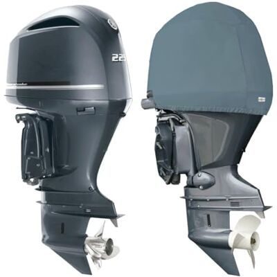 Oceansouth + Compatibile Con + Copertura Della Calandra fuoribordo+ Yamaha+ (V6 4.2L F225, F250, F300 (dal 2010 al 2020)) (Solo per rimessaggio) - Publicité Oceansouth + Compatibile Con + Copertura Della Calandra fuoribordo+ Yamaha+ (V6 4.2L F225, F250, F300 (dal 2010 al 2020)) (Solo per rimessaggio) - Publicité