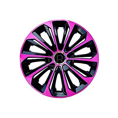NRM 4x Enjoliveurs de roue noir rose 14" STRONG de , Enjoliveurs de roue noir rose 14 pouces, Jeu de 4 enjoliveurs - Publicité NRM 4x Enjoliveurs de roue noir rose 14" STRONG de , Enjoliveurs de roue noir rose 14 pouces, Jeu de 4 enjoliveurs - Publicité